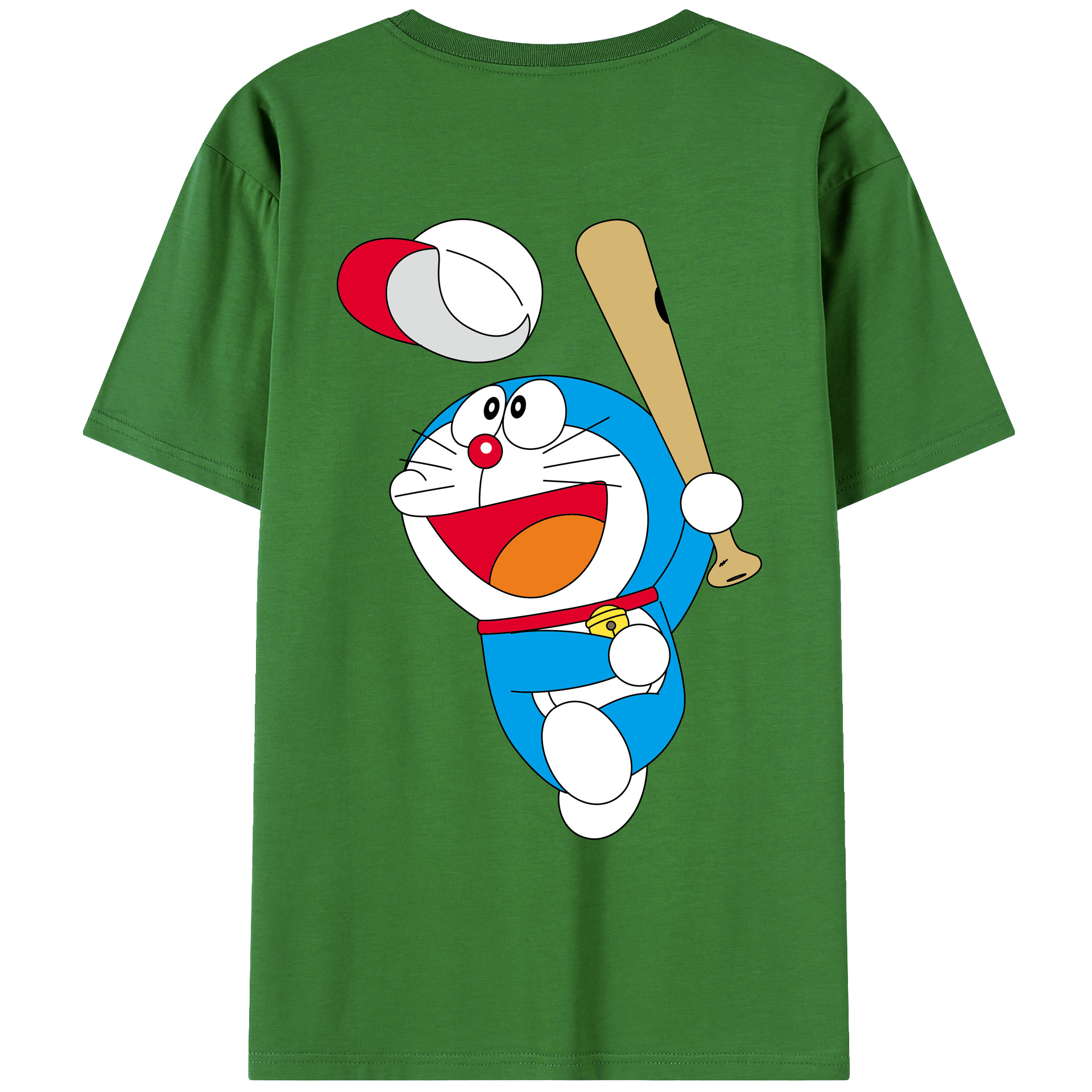 （画像用） ドラえもん Doraemon レディース半袖Tシャツ(バックプリント)